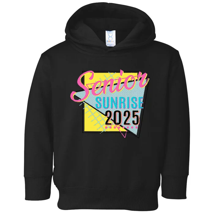 Senior Sunrise 2025 Back To School Toddler Hoodie