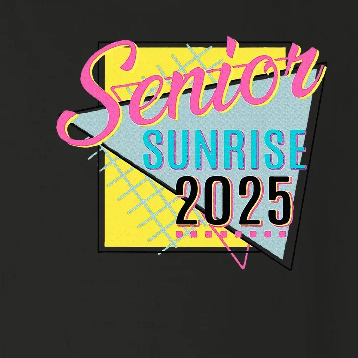 Senior Sunrise 2025 Back To School Toddler Long Sleeve Shirt