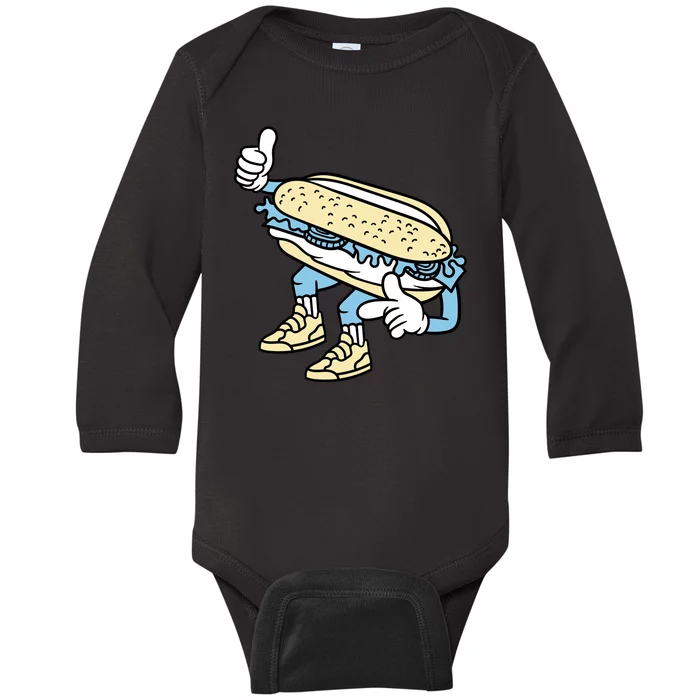 Sandwich Baby Long Sleeve Bodysuit