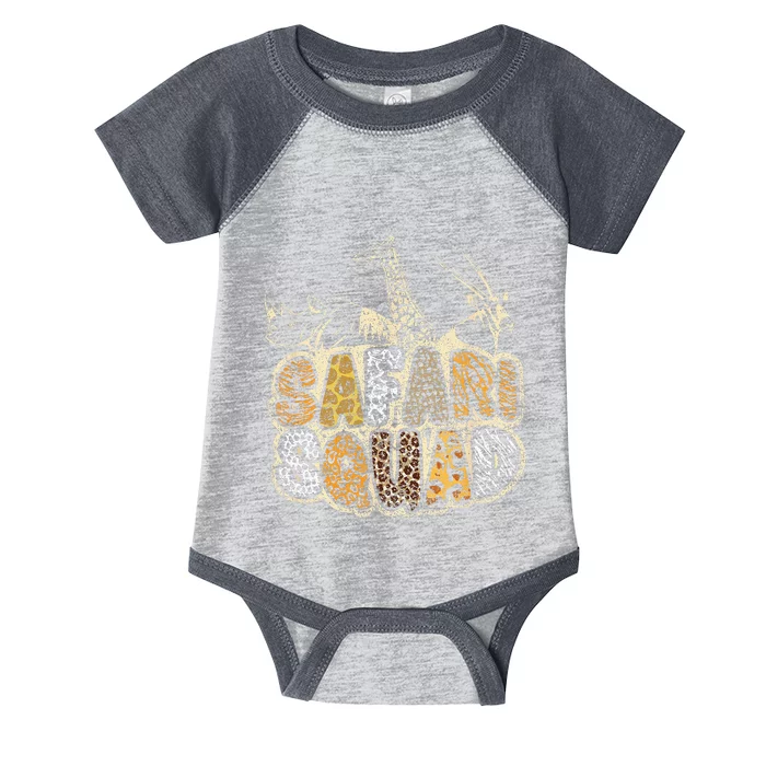 Safari Squad African Halloween Vintage Infant Baby Jersey Bodysuit