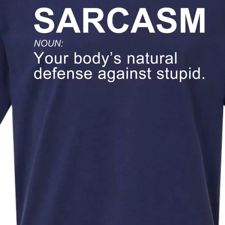 Sarcasm Sueded Cloud Jersey T-Shirt