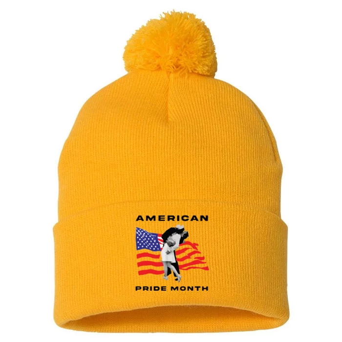 Sean Strickland American Pride Month Funny Meme Mma Pom Pom 12in Knit Beanie