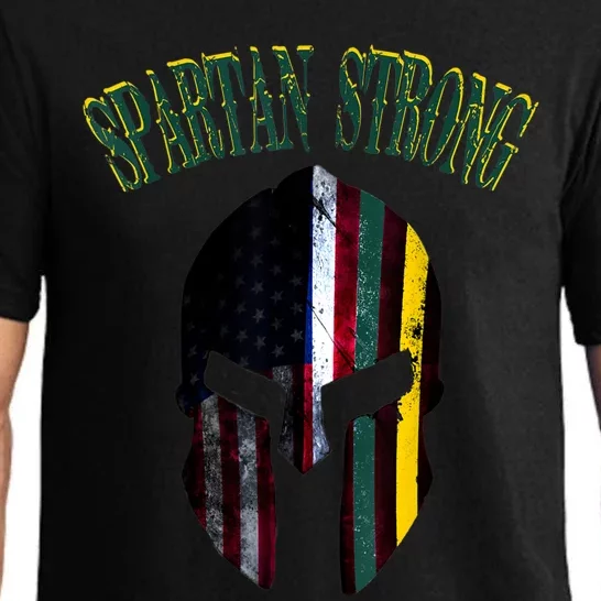 Spartan Strong American Spartans Rise Strong Pajama Set