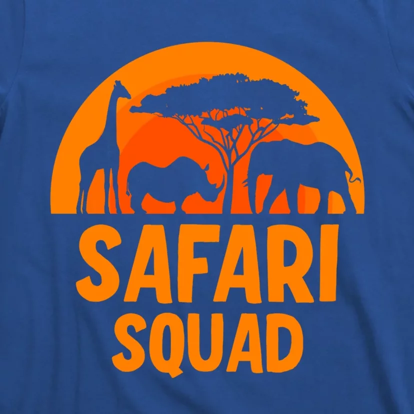 Safari Squad Africa Family Trip Gift T-Shirt