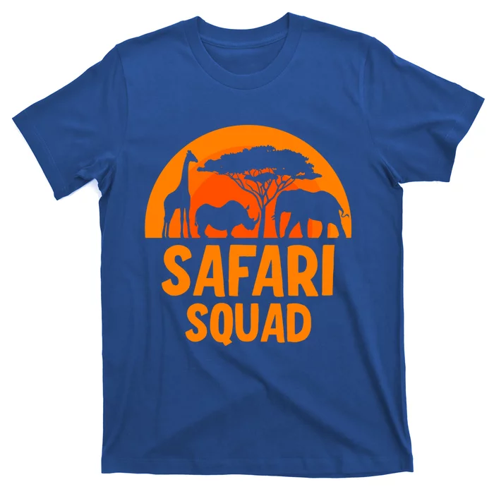 Safari Squad Africa Family Trip Gift T-Shirt