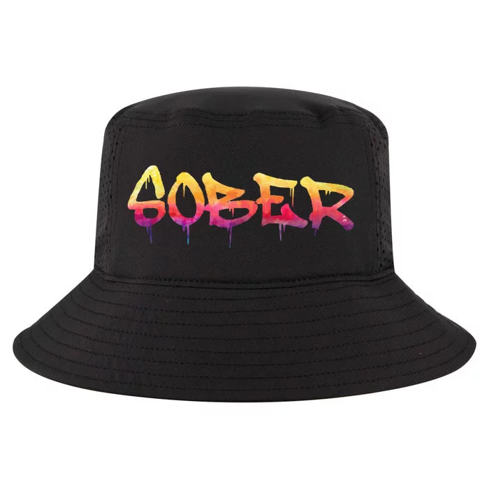 Sober Sobriety Anniversary Recovery Sober Aa Na Cool Comfort Performance Bucket Hat