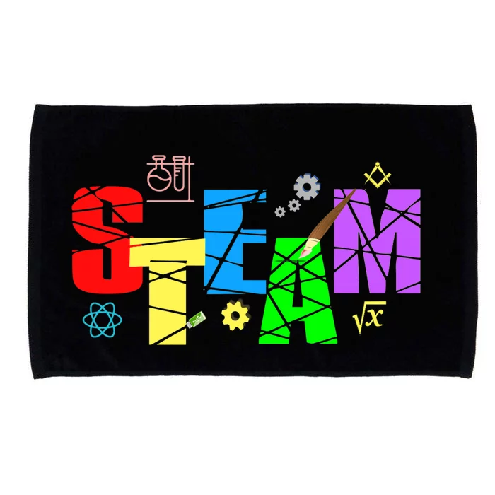 STEAM Science and Art STEM Creativity Maker Microfiber Hand Towel