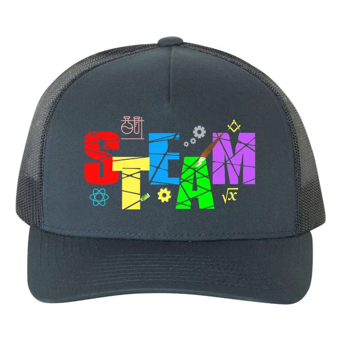 STEAM Science and Art STEM Creativity Maker Yupoong Adult 5-Panel Trucker Hat