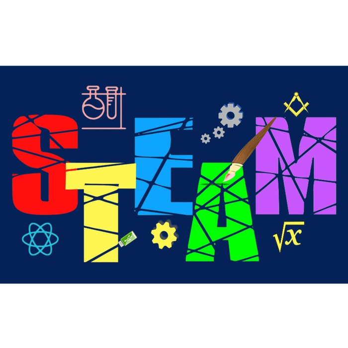 STEAM Science and Art STEM Creativity Maker Bumper Sticker