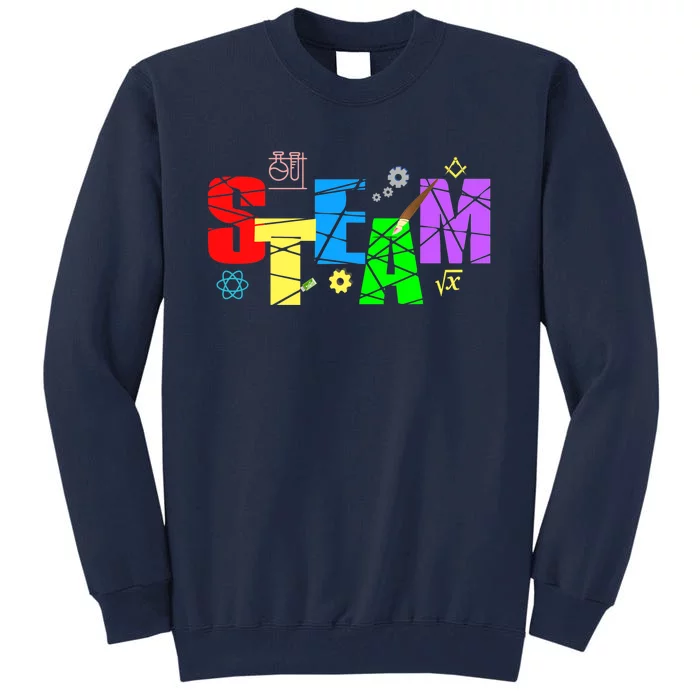 STEAM Science and Art STEM Creativity Maker Tall Sweatshirt