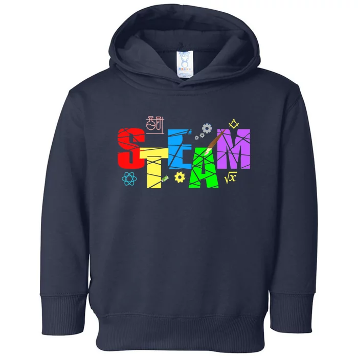 STEAM Science and Art STEM Creativity Maker Toddler Hoodie