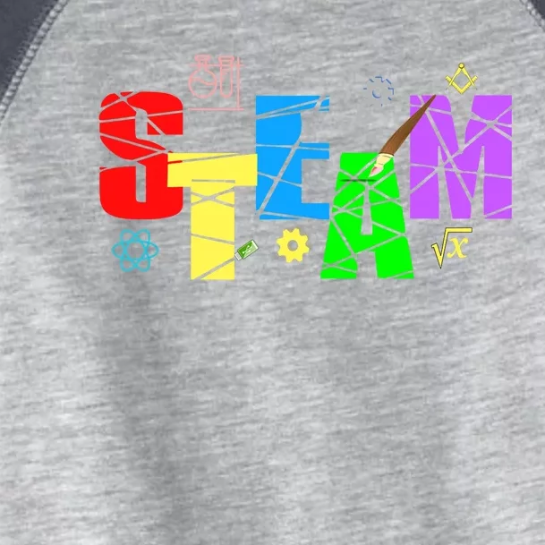 STEAM Science and Art STEM Creativity Maker Toddler Fine Jersey T-Shirt