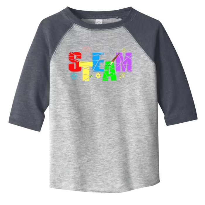 STEAM Science and Art STEM Creativity Maker Toddler Fine Jersey T-Shirt