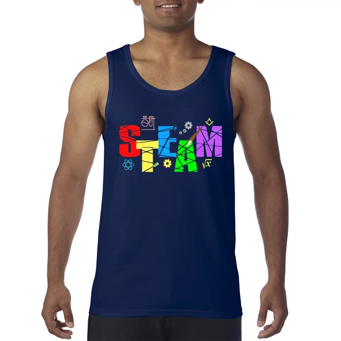 STEAM Science and Art STEM Creativity Maker Tank Top