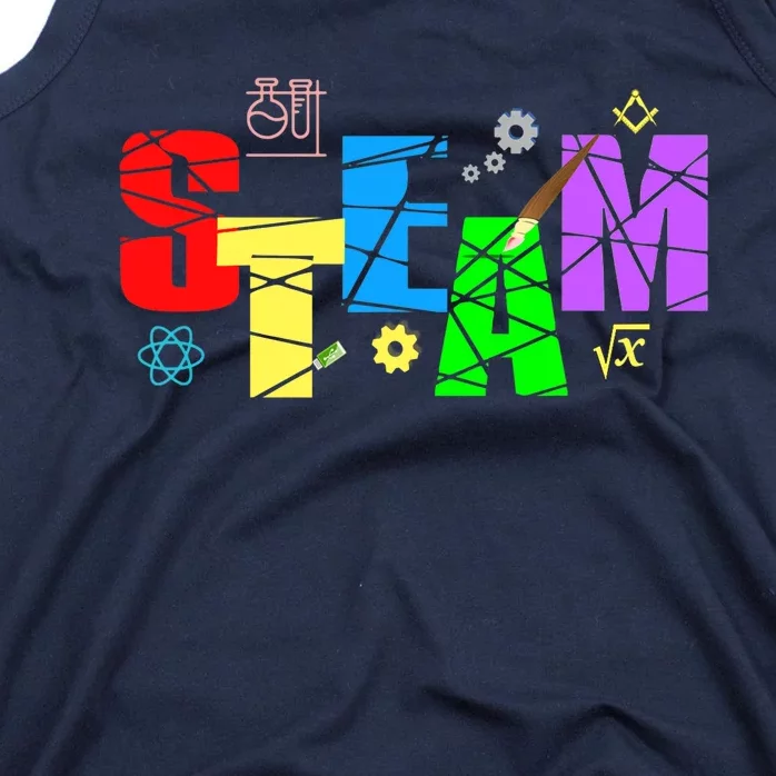 STEAM Science and Art STEM Creativity Maker Tank Top