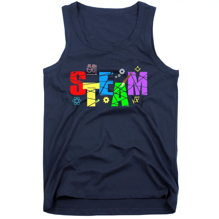 STEAM Science and Art STEM Creativity Maker Tank Top