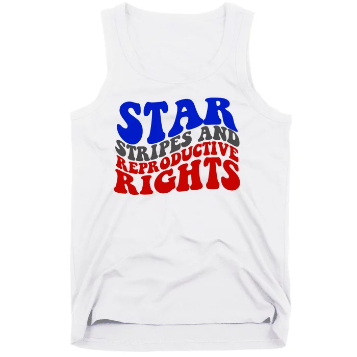 Stars Stripes And Reproductive Rights Feminist Pro Choice Tank Top