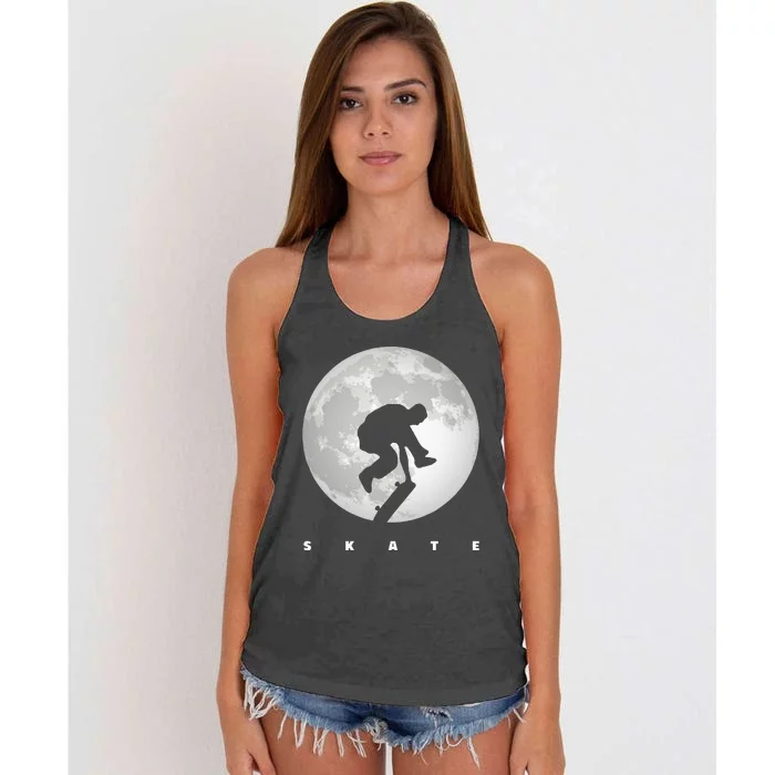 Skateboarding Skateboard Apparel Skateboarder Skateboard Women's Knotted Racerback Tank