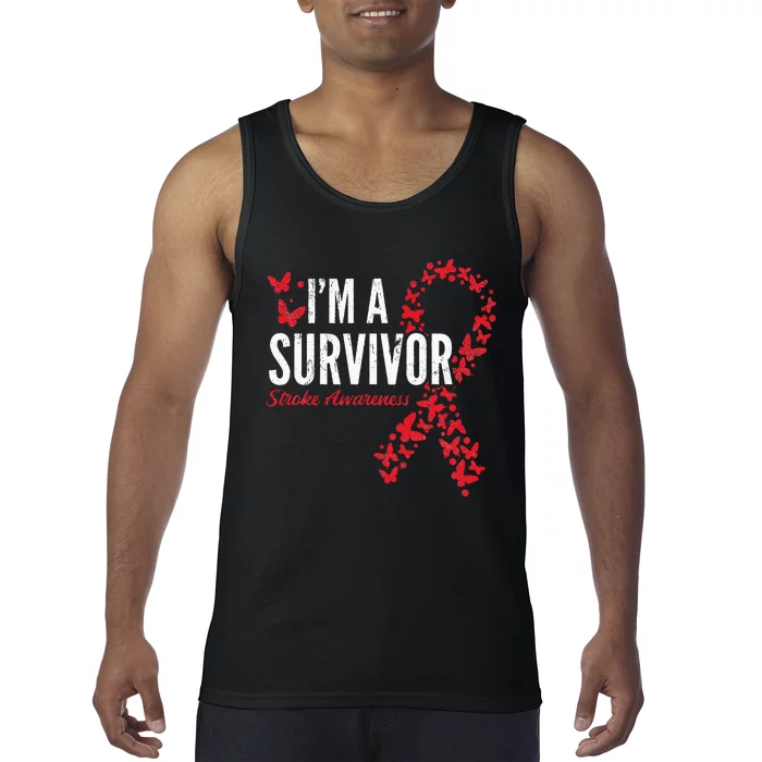 Survivor Stroke Awareness Stroke Survivor Tank Top