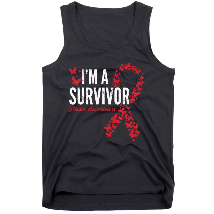 Survivor Stroke Awareness Stroke Survivor Tank Top