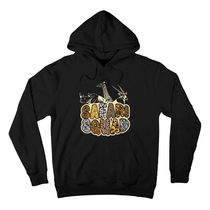 Safari Squad African Halloween Tall Hoodie