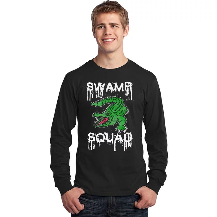 Swamp Squad Alligator Tall Long Sleeve T-Shirt