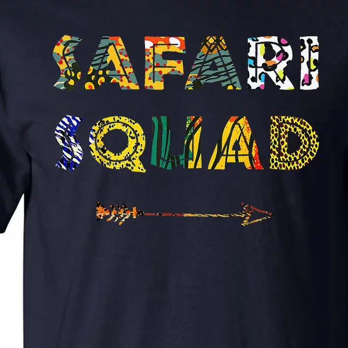 Safari Squad African Family Vacation Summer Vacay Trip Tall T-Shirt