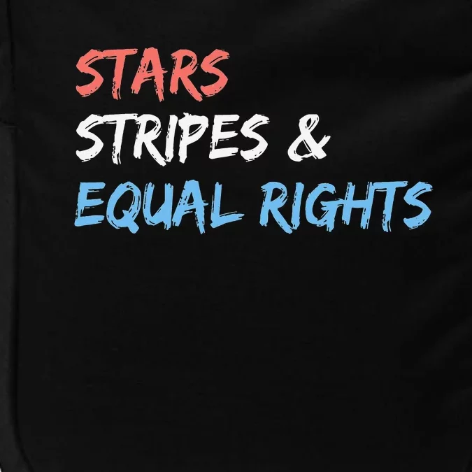 Stars Stripes And Equal Rights 4th Of July 's Rights Impact Tech Backpack