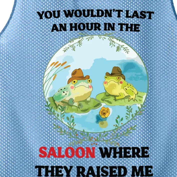 Saloon Mesh Reversible Basketball Jersey Tank