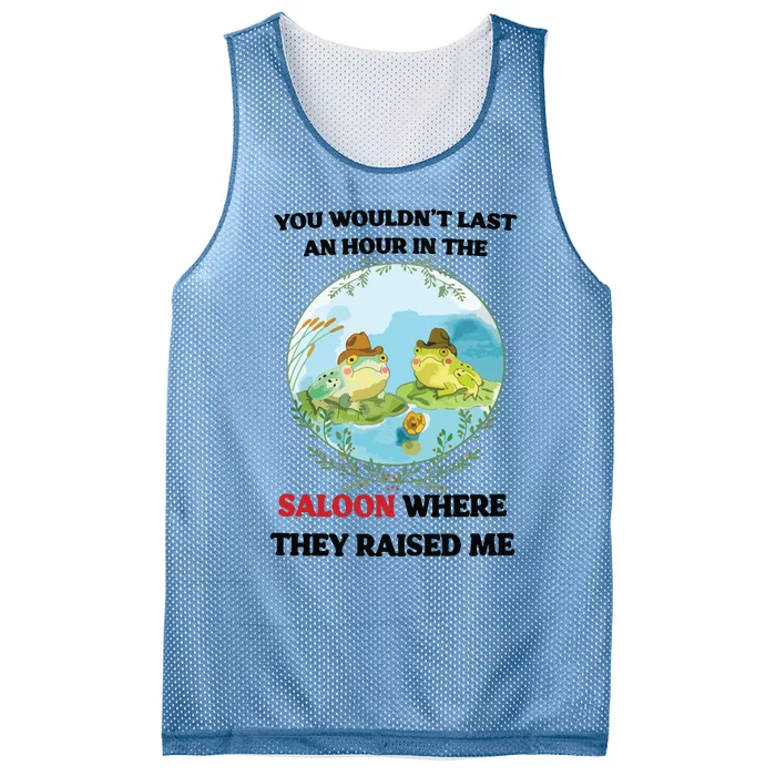 Saloon Mesh Reversible Basketball Jersey Tank