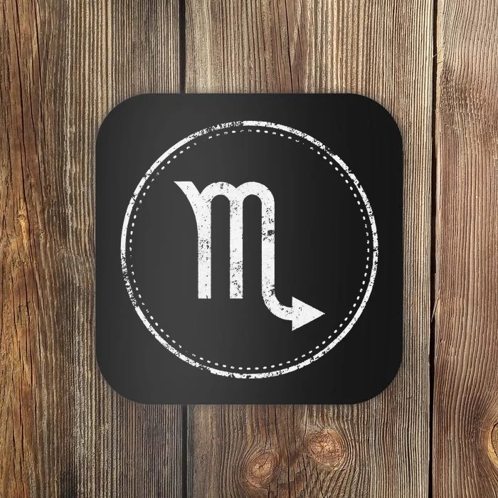 Scorpio Sign – Astrology Zodiac Coaster