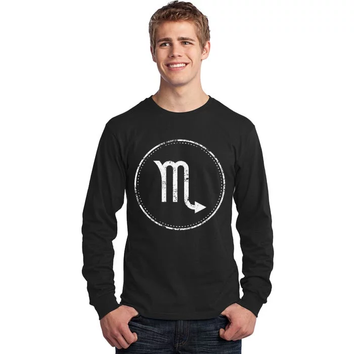 Scorpio Sign – Astrology Zodiac Tall Long Sleeve T-Shirt