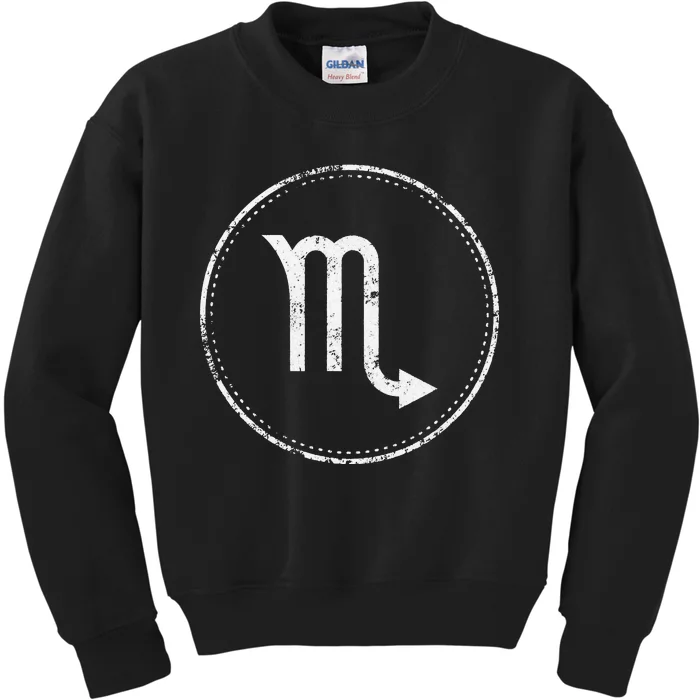 Scorpio Sign – Astrology Zodiac Kids Sweatshirt