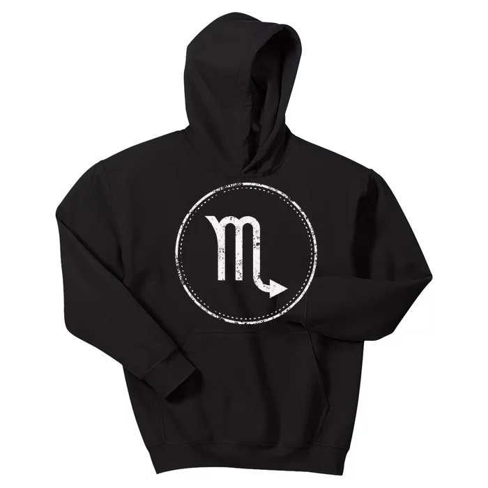 Scorpio Sign – Astrology Zodiac Kids Hoodie