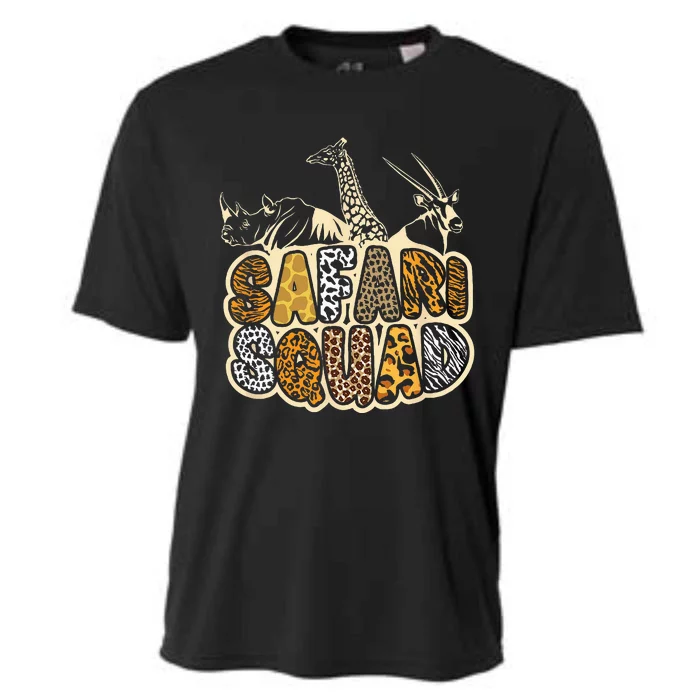 Safari Squad African Animal Costume Cooling Performance Crew T-Shirt