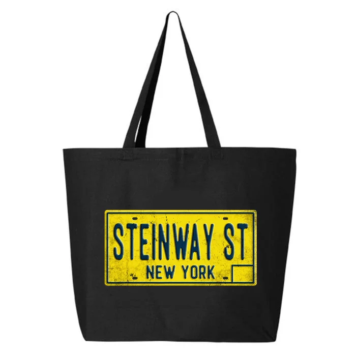 Steinway Street Astoria Queens Ny New York Home Retro 25L Jumbo Tote