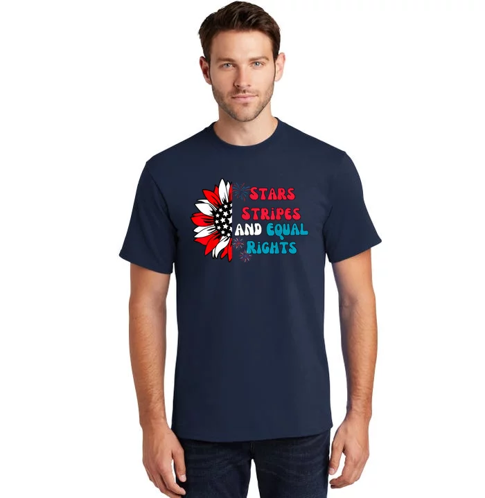 Stars Stripes And Equal Rights Tall T-Shirt