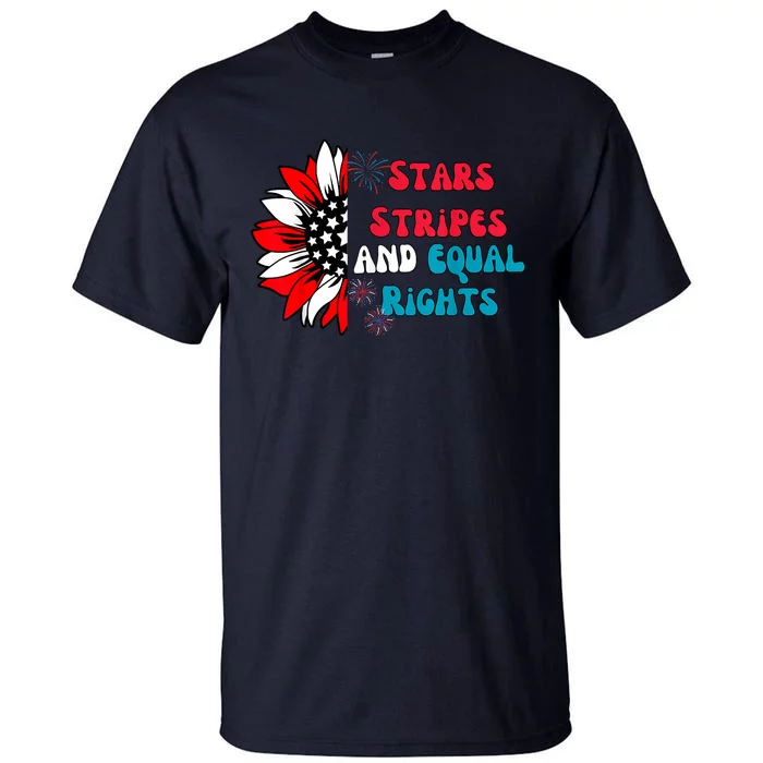 Stars Stripes And Equal Rights Tall T-Shirt