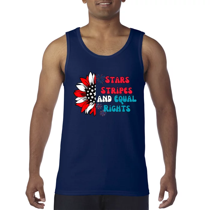 Stars Stripes And Equal Rights Tank Top