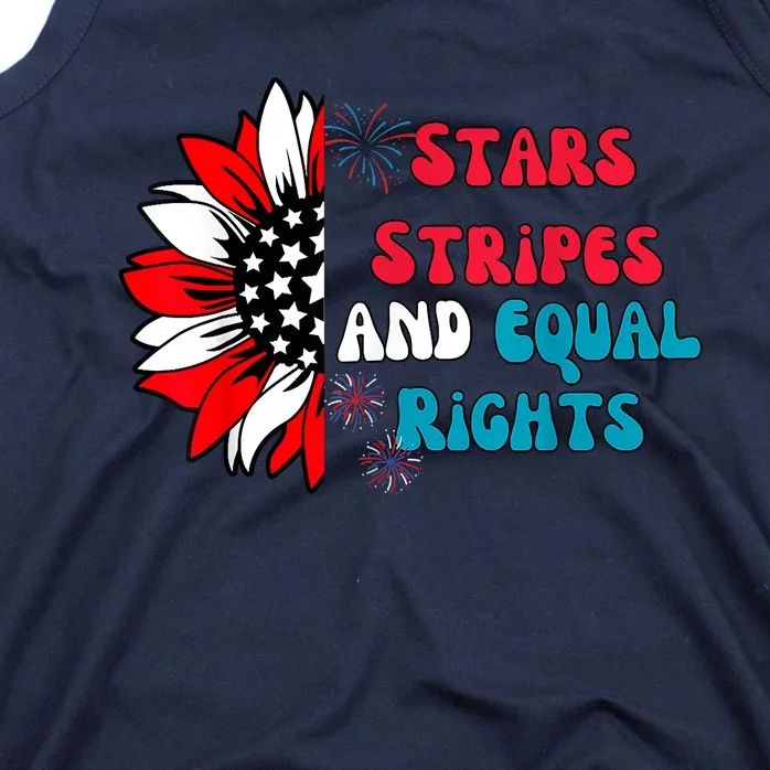 Stars Stripes And Equal Rights Tank Top