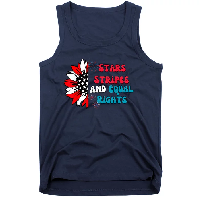 Stars Stripes And Equal Rights Tank Top