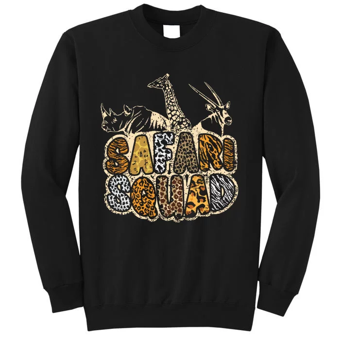 Safari Squad African Halloween Vintage Sweatshirt