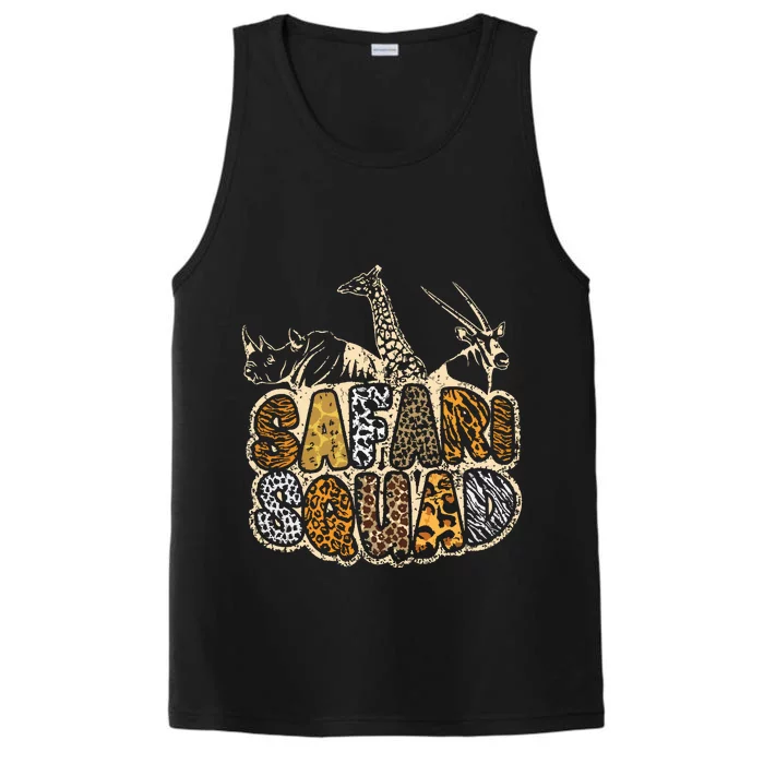 Safari Squad African Halloween Vintage Performance Tank