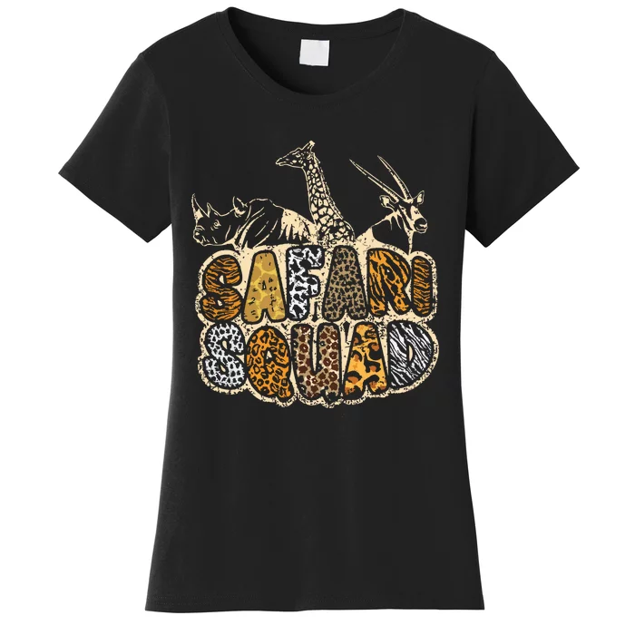 Safari Squad African Halloween Vintage Women's T-Shirt