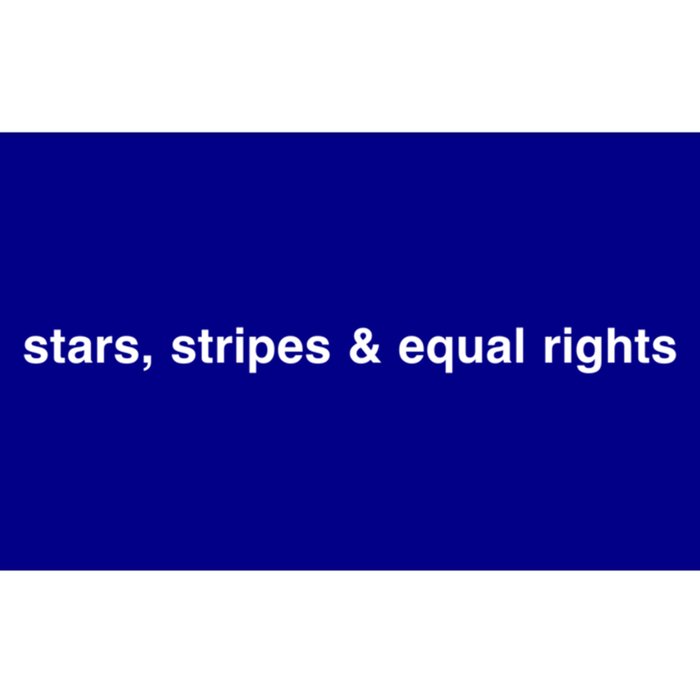 Stars Stripes And Equal Rights Gift Bumper Sticker