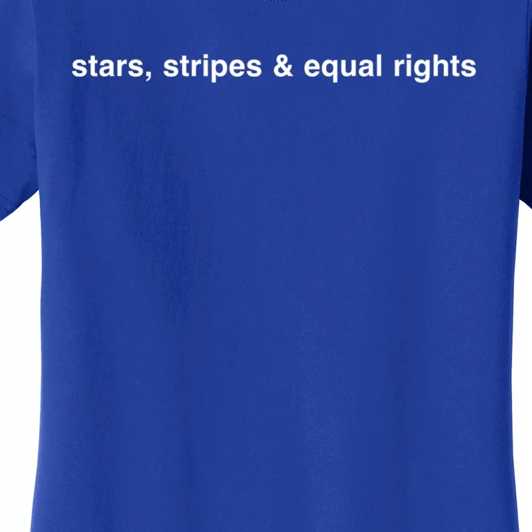 Stars Stripes And Equal Rights Gift Women's T-Shirt