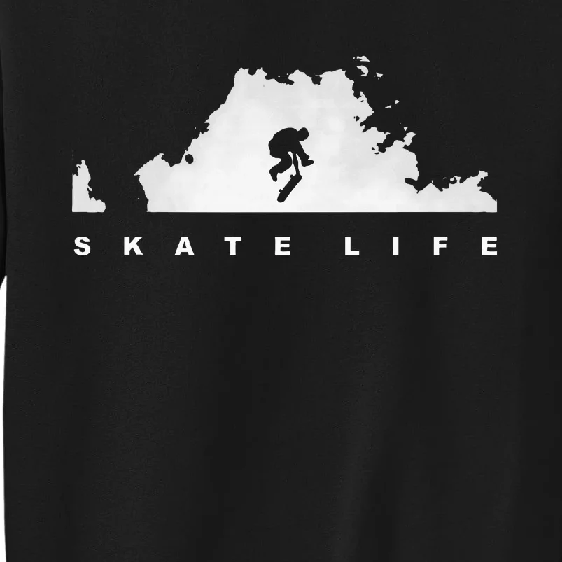 Skateboarding Skateboard Apparel Skateboarder Skateboard Tall Sweatshirt