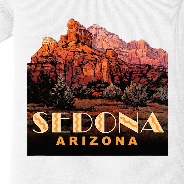 Sedona Sedona Arizona Baby Bodysuit