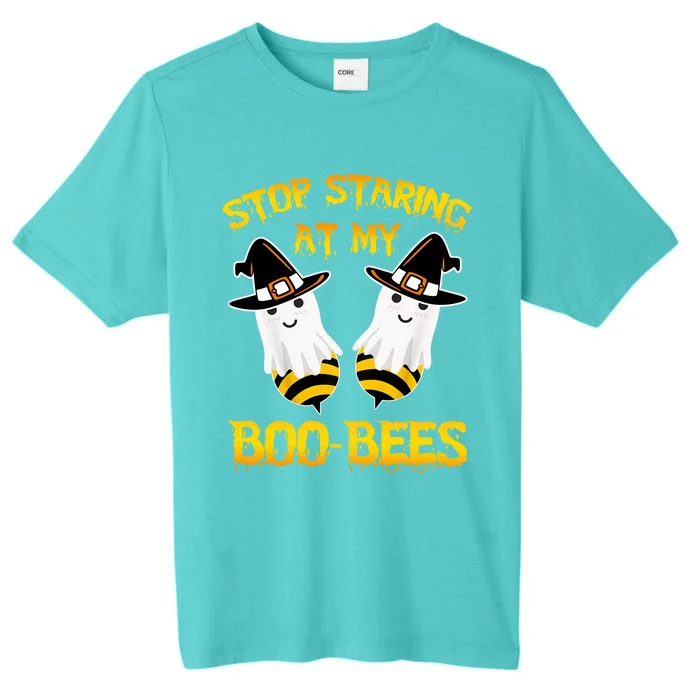 Stop Staring At My Boo Bees Funny Halloween Costumes Funny Gift ChromaSoft Performance T-Shirt