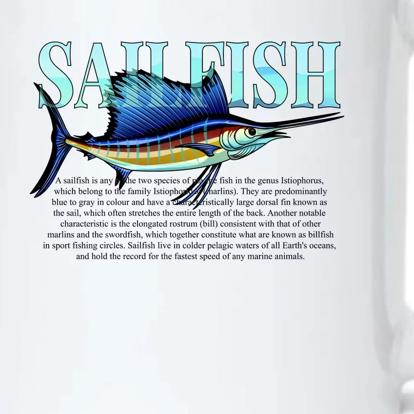 Sailfish Black Color Changing Mug